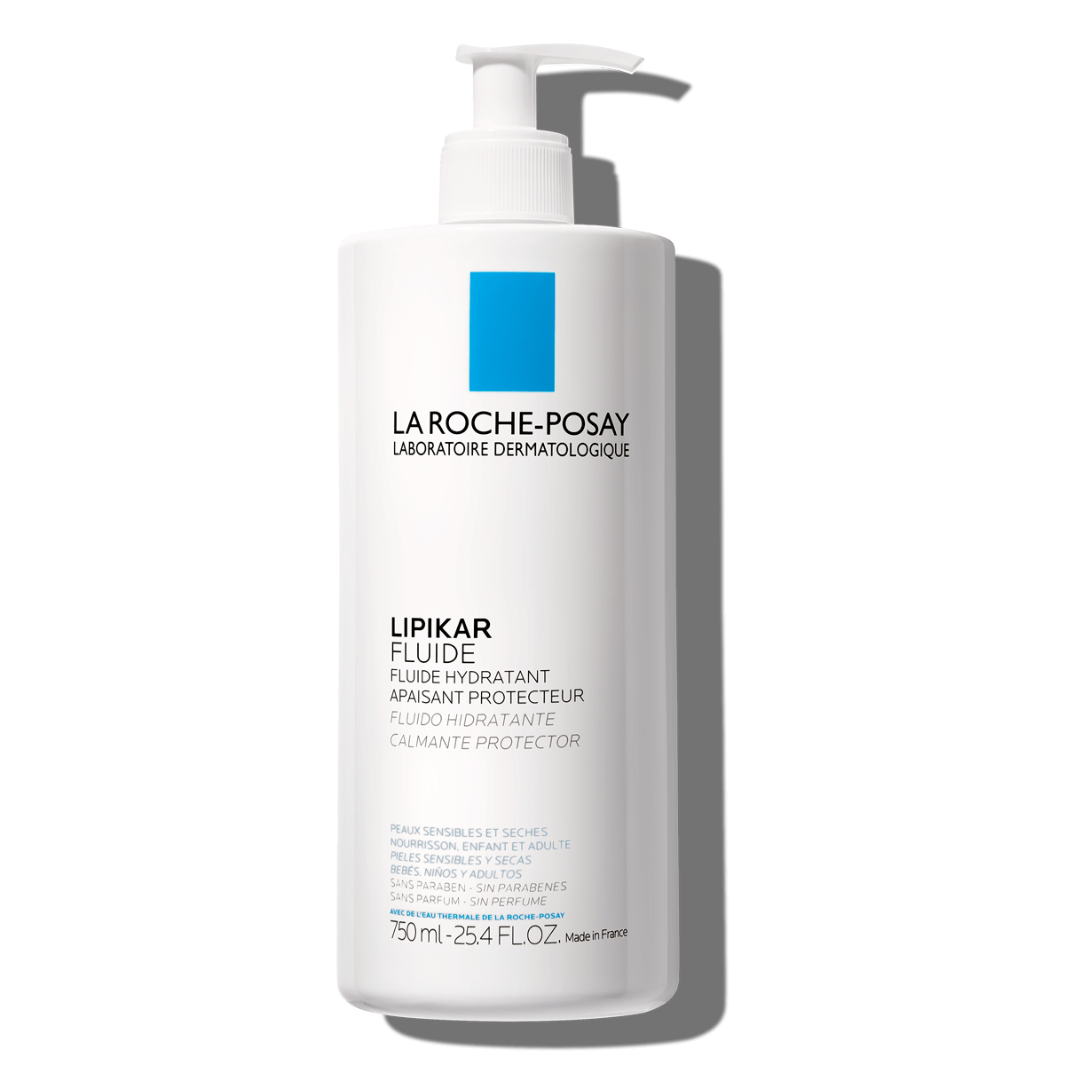 LaRochePosayBodyCareLipikarFluide750mlSoothingProtectingHydratingBodyL